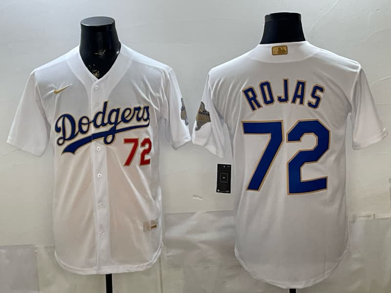Los Angeles Dodgers   Vapor Premier Limited Jersey - All Stitched   72  ROJAS
