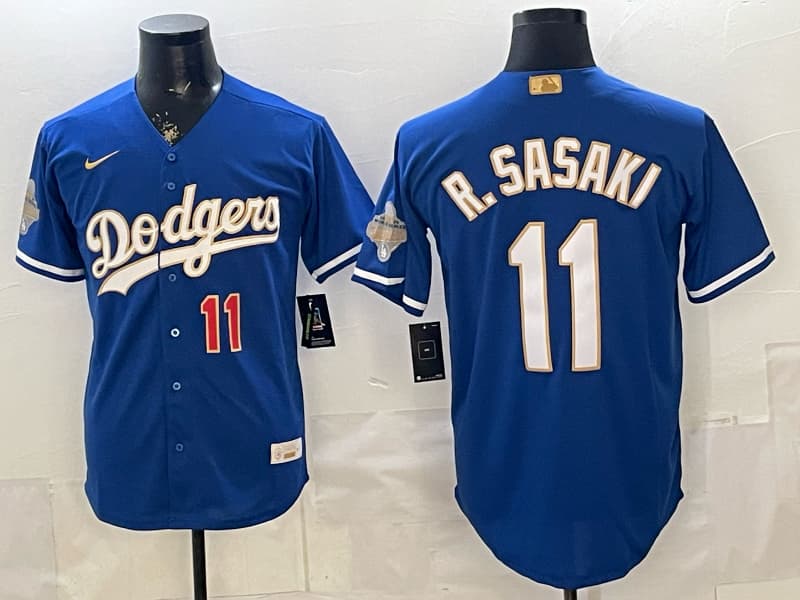 Los Angeles Dodgers   Vapor Premier Limited Jersey - All Stitched  11 R.SASAKI