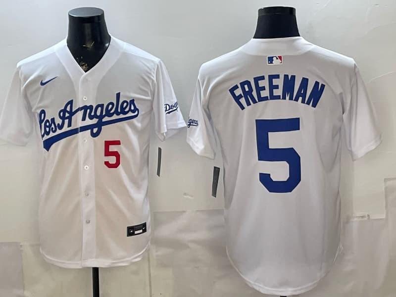 Los Angeles Dodgers   Vapor Premier Limited Jersey - All Stitched Freddie  Freeman  5