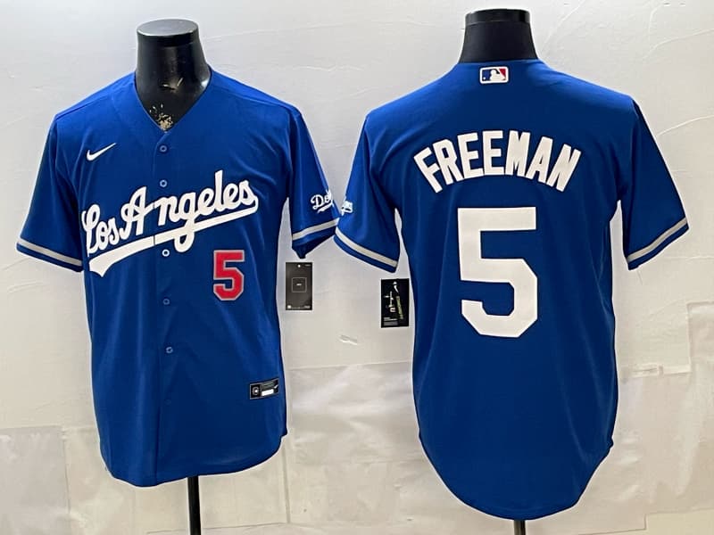 Los Angeles Dodgers   Vapor Premier Limited Jersey - All Stitched Freddie Freeman    5