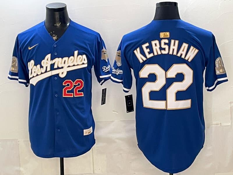 Los Angeles Dodgers  Vapor Premier  Limited Jersey - All  Stitched      22 KERSHAW