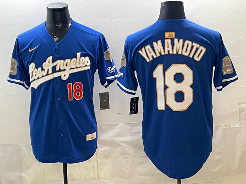 Los Angeles Dodgers  Vapor Premier  Limited Jersey - All  Stitched   Yamamoto 18
