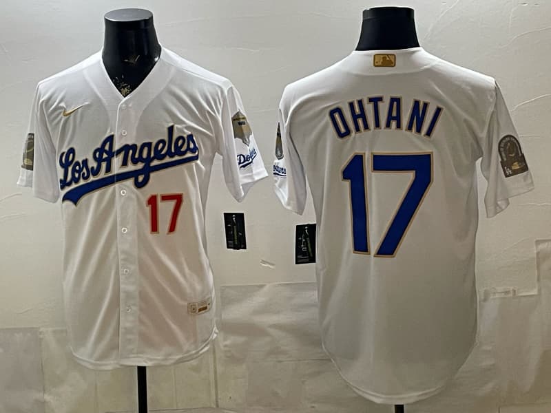 Los Angeles Dodgers  Vapor Premier  Limited Jersey - All  Stitched Shohei Ohtani 17