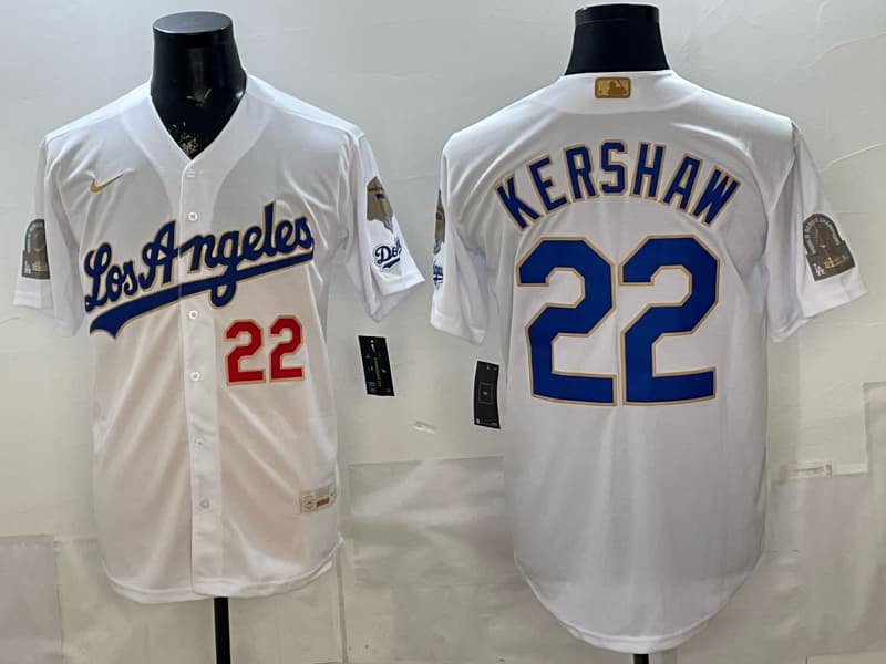 Los Angeles Dodgers  Vapor Premier  Limited Jersey - All Stitched    #  22 KERSHAW