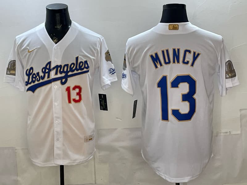 Los Angeles Dodgers  Vapor Premier  Limited Jersey - All Stitched     MUNCY  13