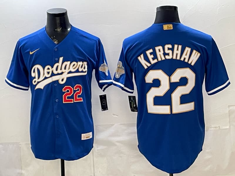 Los Angeles Dodgers  Vapor Premier  Limited Jersey - All Stitched #22 KERSHAW