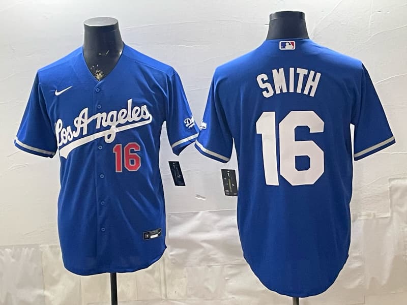 Los Angeles Dodgers  Vapor Premier Limited Jersey - All   Stitched Will Smith16
