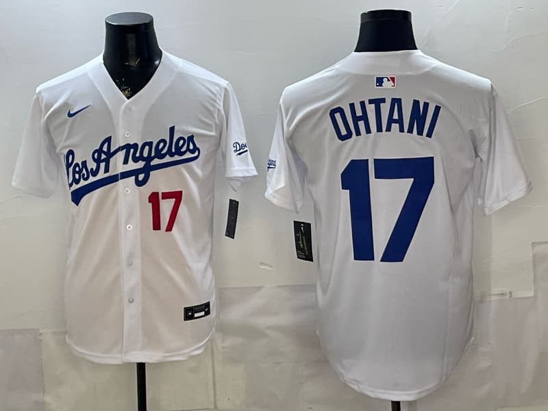 Los Angeles Dodgers  Vapor Premier Limited Jersey - All Stitched   Shohei Ohtani 17