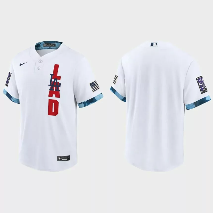 Los Angeles Dodgers 2021 MLB All-Star Game Replica Jersey – White