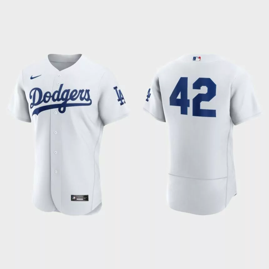 Los Angeles Dodgers 2023 Jackie Robinson Day Authentic Jersey – White
