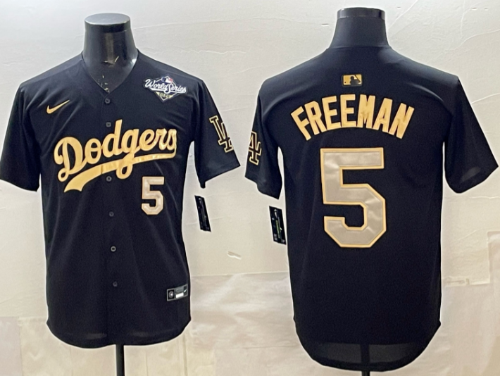 Los Angeles Dodgers 2025  Jersey - All Stitched Freddie Freeman - 5 Los Angeles Dodgers 2025  Jersey - All Stitched Freddie Freeman - 5