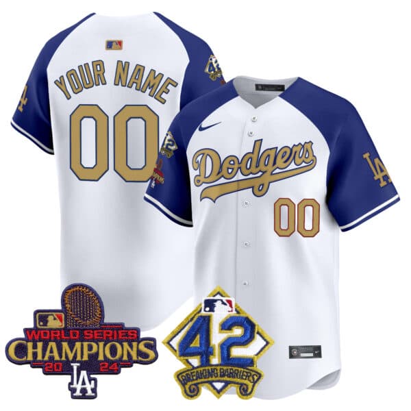 Los Angeles Dodgers 2025  Vapor  Premier Limited Custom Jersey – All Stitched
