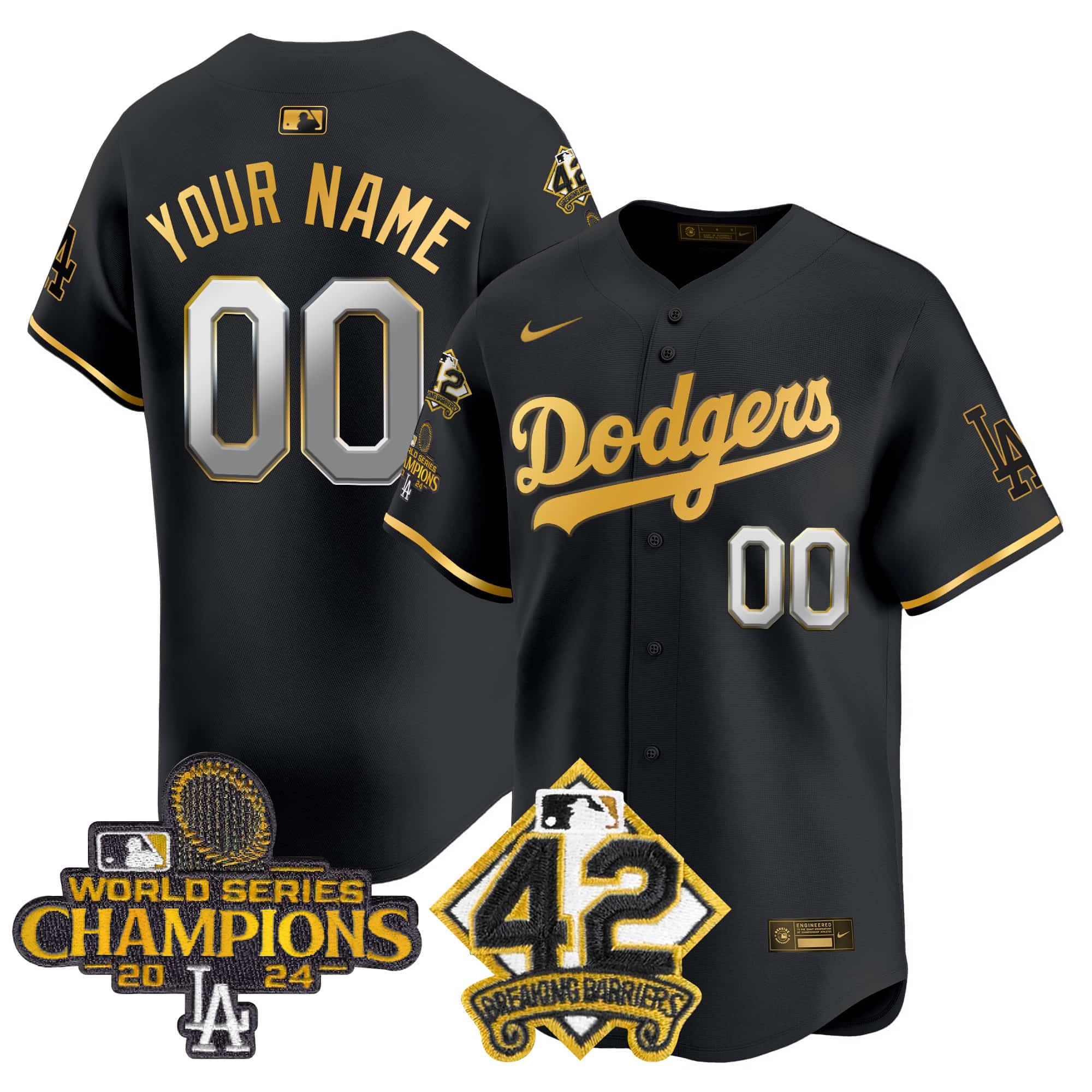 Los Angeles Dodgers 2025  Vapor Premier Limited   Custom Jersey – All Stitched