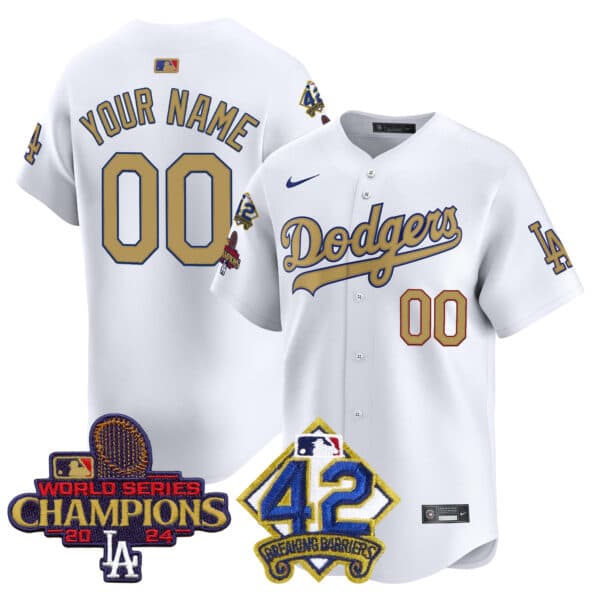 Los Angeles Dodgers 2025  Vapor Premier Limited Custom Jersey – All   Stitched