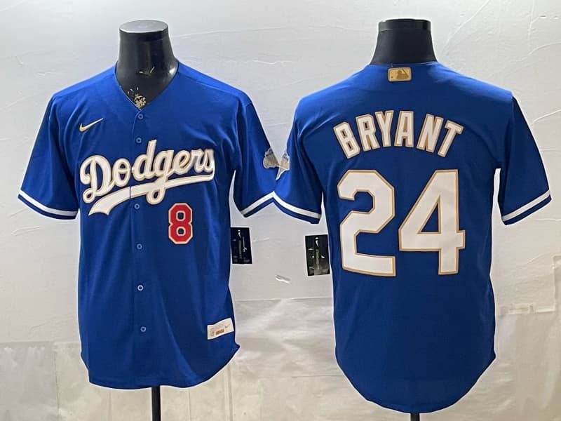 Los Angeles Dodgers 2026   Jersey - All Stitched Kobe  Bryant 24