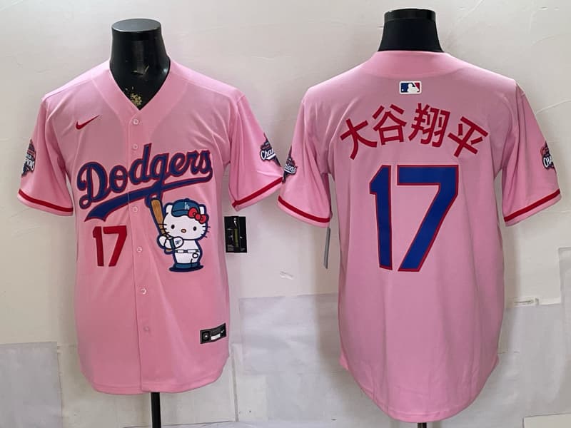 Los Angeles Dodgers 2026  Jersey -   All Stitched Shohei Ohtani 17