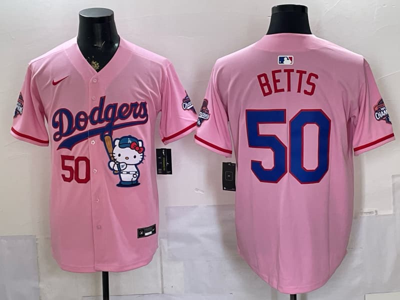 Los Angeles Dodgers 2026  Limited Jersey - All Stitched    Mookie Betts 50