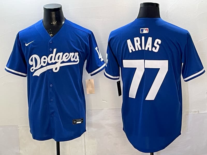 Los Angeles Dodgers 77 ARIAS  Jersey