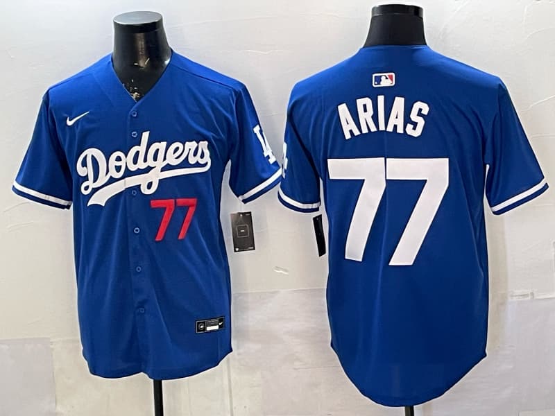 Los Angeles Dodgers 77 ARIAS Jersey