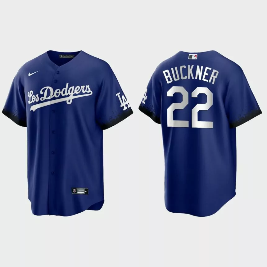 Los Angeles Dodgers Bill Buckner 2021 City Connect Replica Jersey – Royal