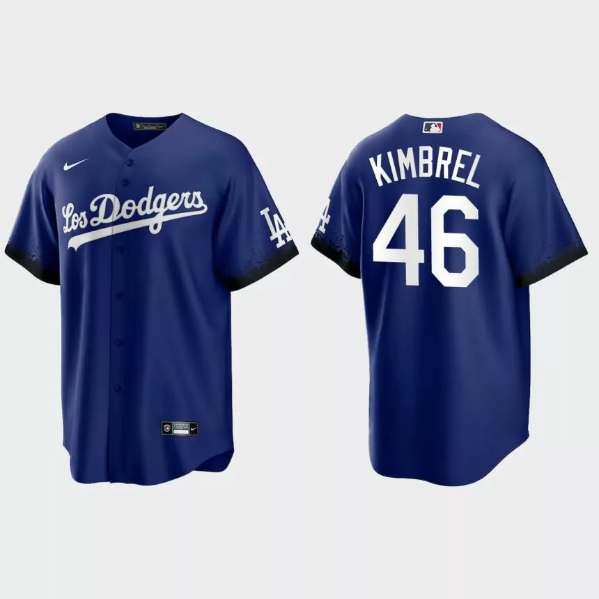 Los Angeles Dodgers Craig Kimbrel City Connect Replica Jersey – Royal