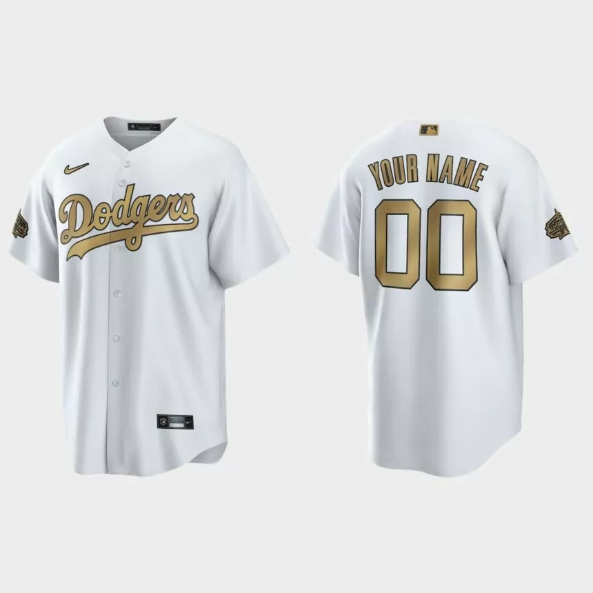 Los Angeles Dodgers Custom 2022 MLB All-Star Game Replica Jersey – White