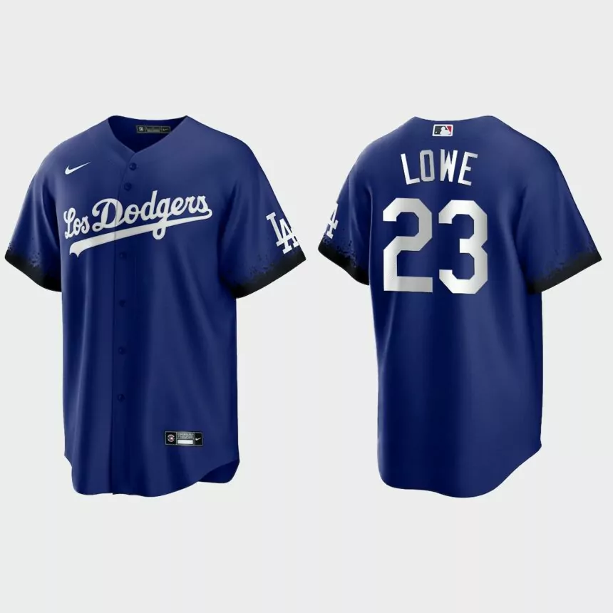 Los Angeles Dodgers Derek Lowe 2021 City Connect Replica Jersey – Royal