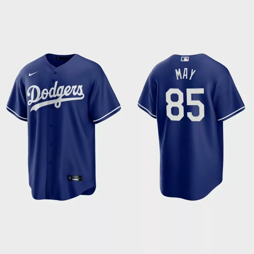 Los Angeles Dodgers Dustin May Replica Alternate Jersey – Royal