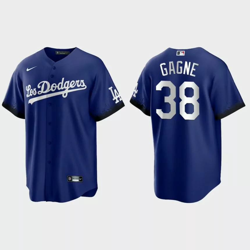 Los Angeles Dodgers Eric Gagne 2021 City Connect Replica Jersey – Royal