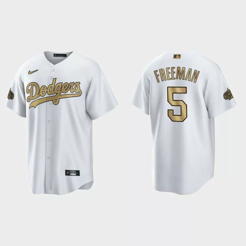 Los Angeles Dodgers Freddie Freeman 2022 MLB All-Star Game Replica Jersey – White