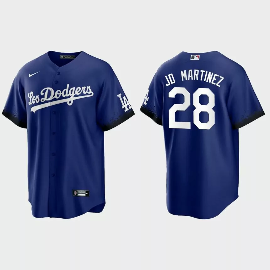 Los Angeles Dodgers J.D. Martinez City Connect Replica Jersey – Royal
