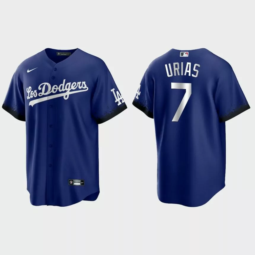 Los Angeles Dodgers Julio Urias 2021 City Connect Replica Jersey – Royal