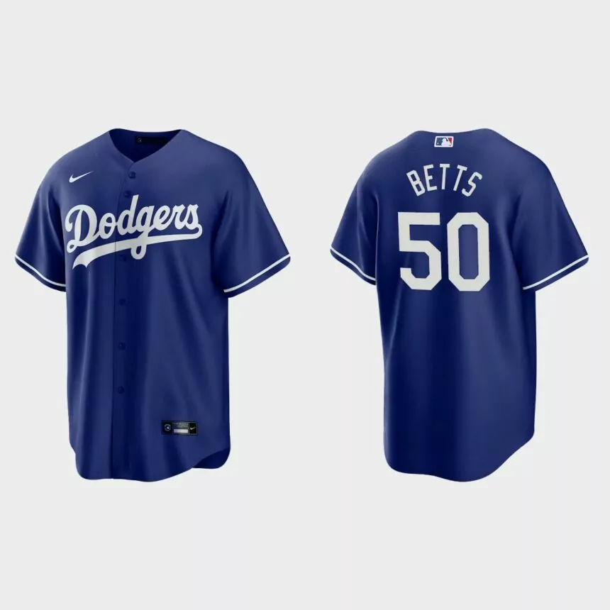 Los Angeles Dodgers Mookie Betts Replica Alternate Jersey – Royal