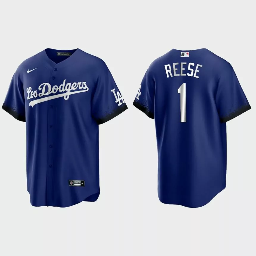 Los Angeles Dodgers Pee Wee Reese 2021 City Connect Replica Jersey – Royal