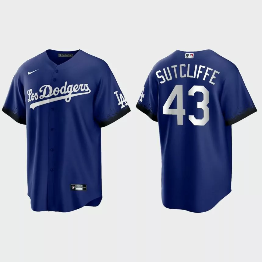 Los Angeles Dodgers Rick Sutcliffe 2021 City Connect Replica Jersey – Royal