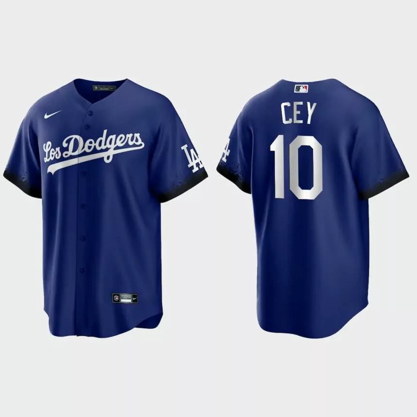 Los Angeles Dodgers Ron Cey 2021 City Connect Replica Jersey – Royal