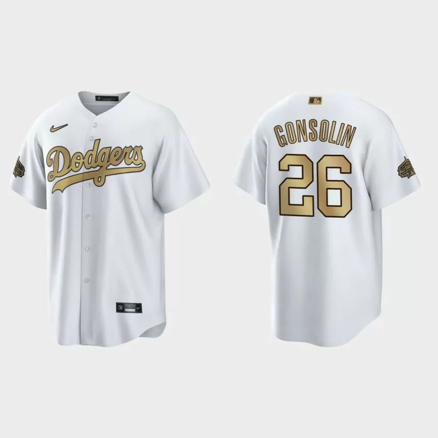 Los Angeles Dodgers Tony Gonsolin 2022 MLB All-Star Game Replica Jersey – White