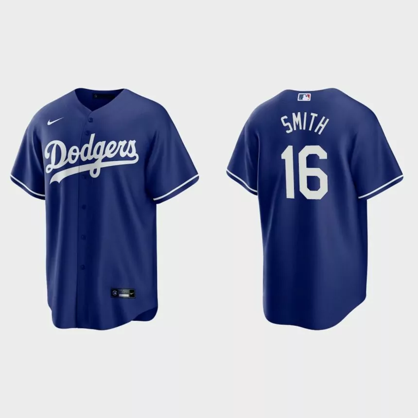 Los Angeles Dodgers Will Smith Replica Alternate Jersey – Royal