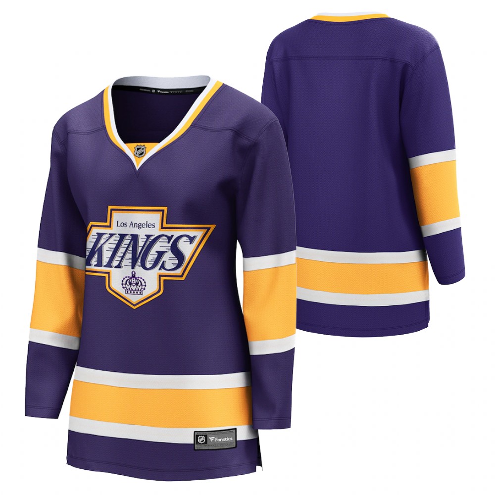 Los Angeles Kings 2021 Special Edition Purple Women Jersey Retro