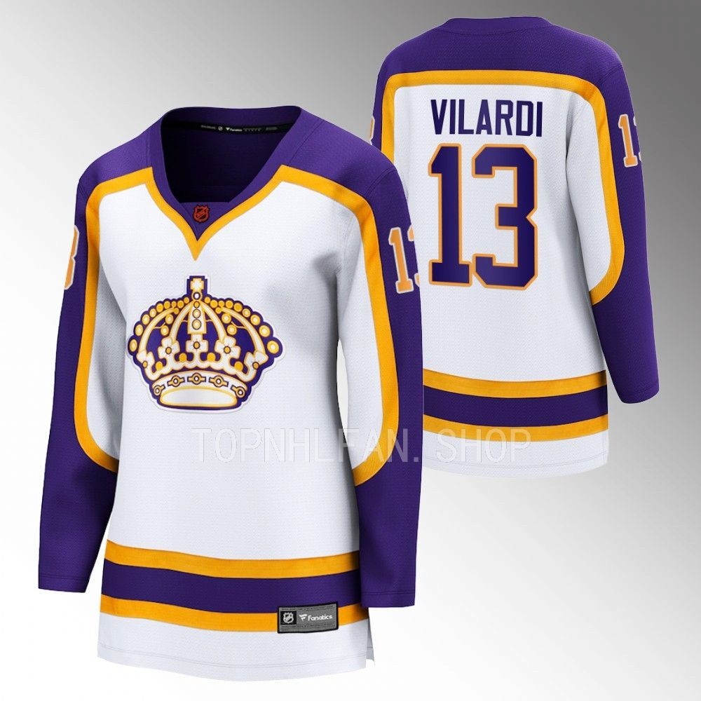 Los Angeles Kings Gabriel Vilardi Women White 2022 Special Edition 2.0 Jersey