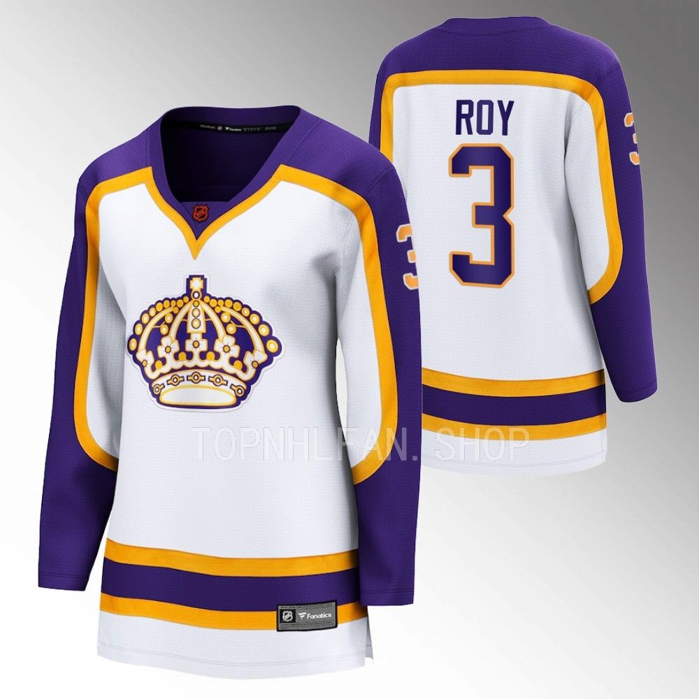 Los Angeles Kings Matt Roy Women White 2022 Special Edition 2.0 Jersey