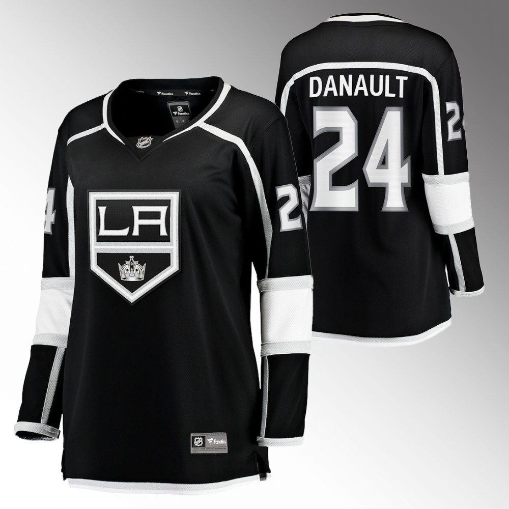 Los Angeles Kings Phillip Danault Women Black Home Jersey