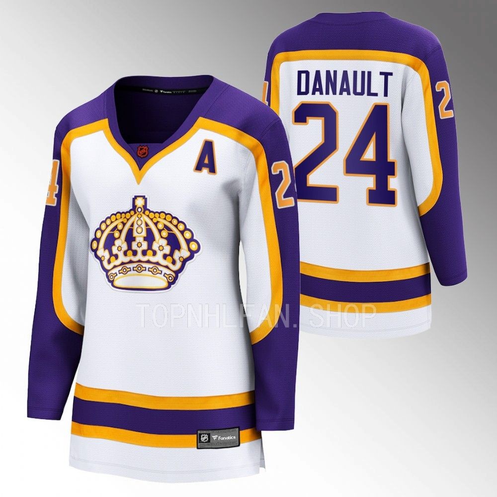 Los Angeles Kings Phillip Danault Women White 2022 Special Edition 2.0 Jersey