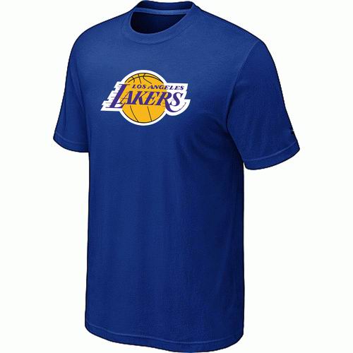 Los Angeles Lakers Big & Tall Primary Logo Blue T-Shirt
