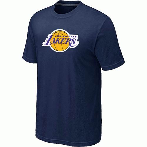 Los Angeles Lakers Big & Tall Primary Logo D.Blue T-Shirt