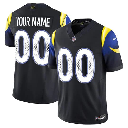 Los Angeles Rams 2026 Vapor Limited Custom Jersey   - All Stitched