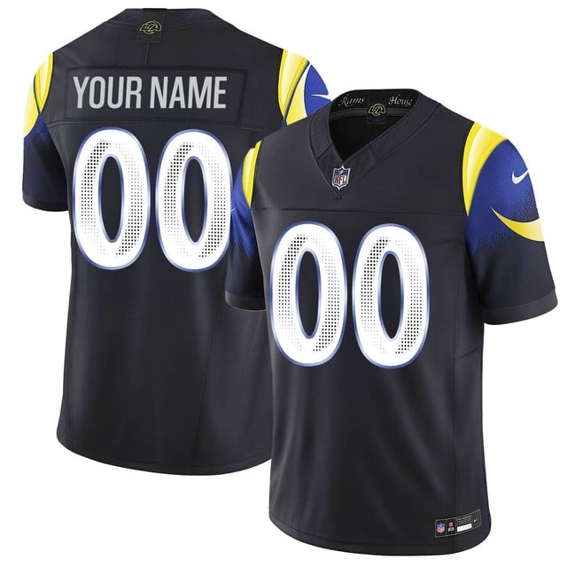 Los Angeles Rams F.U.S.E. Limited Rivalry Series Custom Jersey - All Stitched