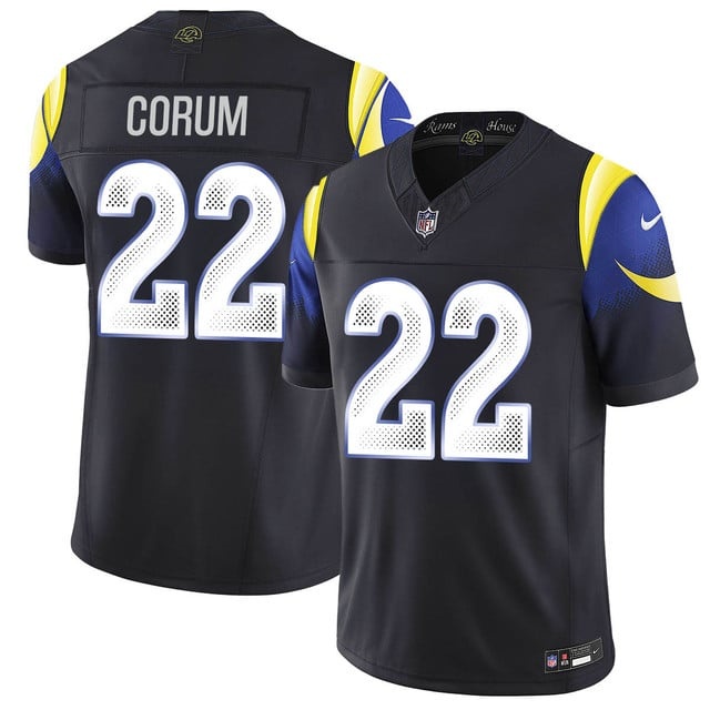 Los Angeles Rams F.U.S.E. Limited Rivalry Series Jersey - All Stitched Blake Corum - 22