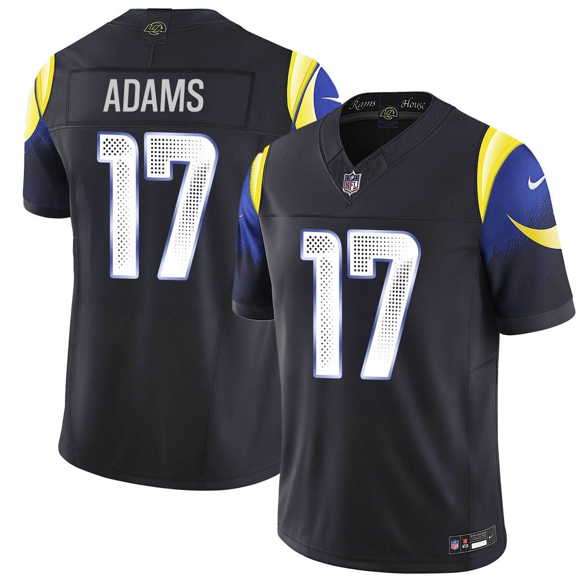 Los Angeles Rams F.U.S.E. Limited Rivalry Series Jersey - All Stitched Davante Adams - 17