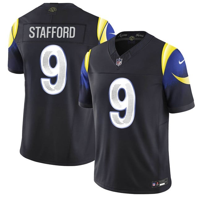Los Angeles Rams F.U.S.E. Limited Rivalry Series Jersey - All Stitched Matthew Stafford - 9